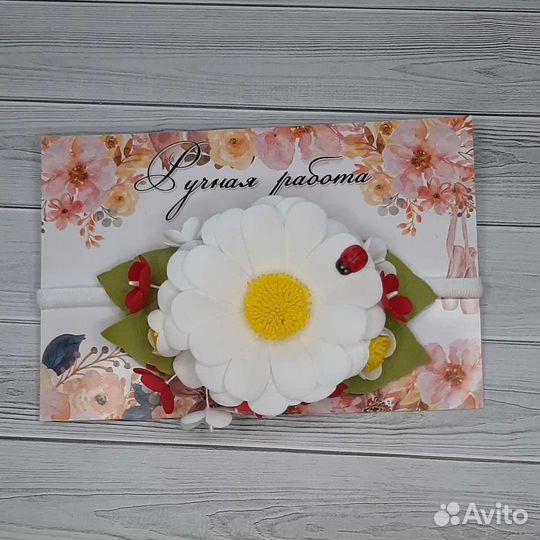 Повязка на голову для девочки