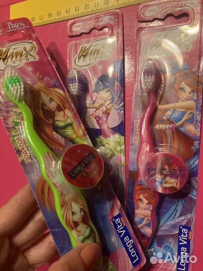 Зубная щетка детская Winx club