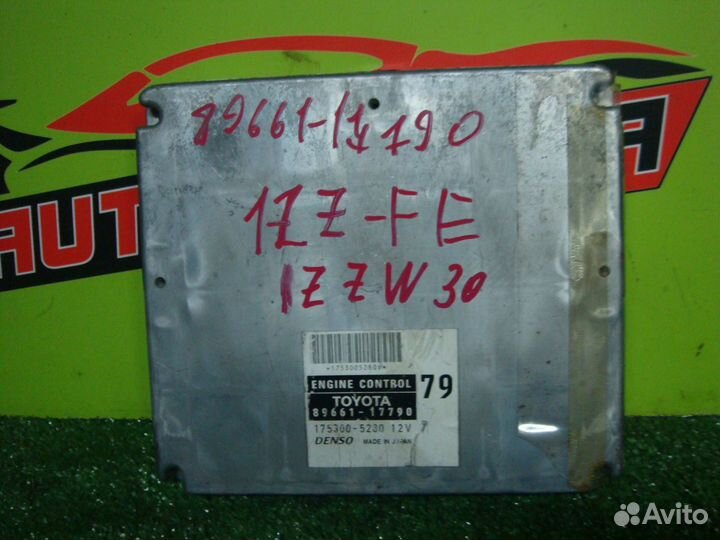 Блок EFI toyota ZZW30 MR-S 1ZZ-FE