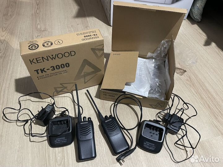 Комплект раций Kenwood 3000