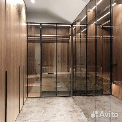 Межкомнатные перегородки из алюминия на заказ