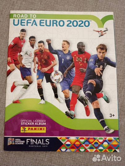 Альбом Panini «Дорога на Евро 2020»