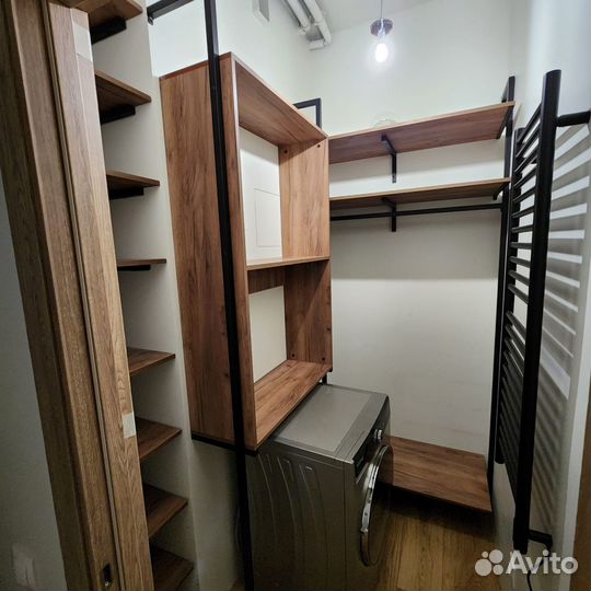 Гардеробные системы в стиле лофт