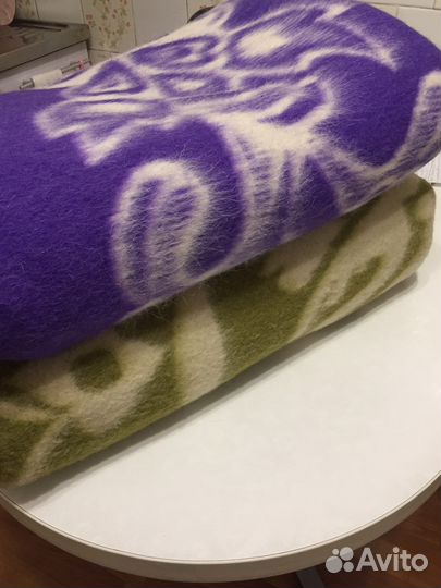 Одеяло шерстяное СССР