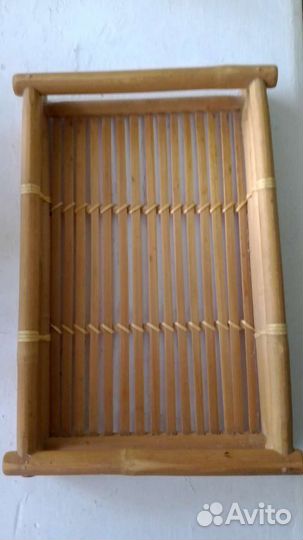Поднос бамбук 30*20см