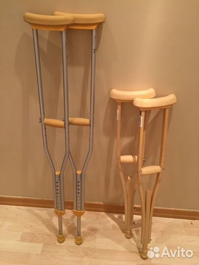 Костыли подмышечные на любой рост(можно в аренду)