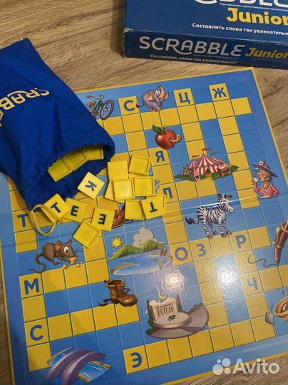 Настольная игра Mattel Scrabble Скраббл Джуниор