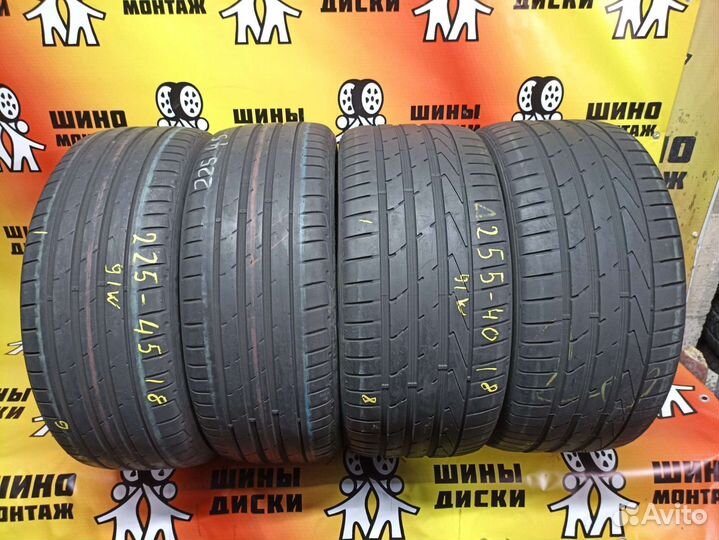 Hankook Ventus S1 Evo 2 K117 225/45 R18 и 255/40 R18 91W