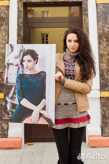 Печать фотографий на холсте в Красноярске