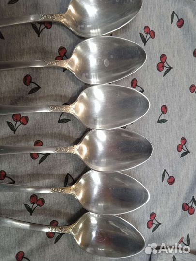 Мельхиоровые столовые ложки