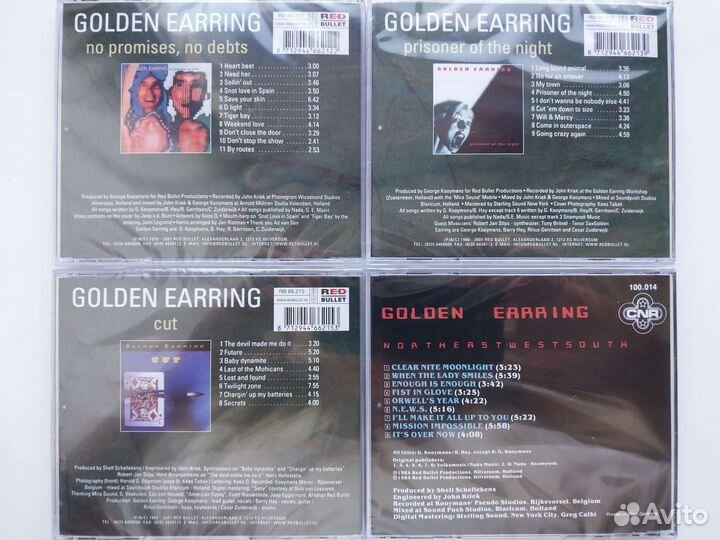 CD диски Golden Earring