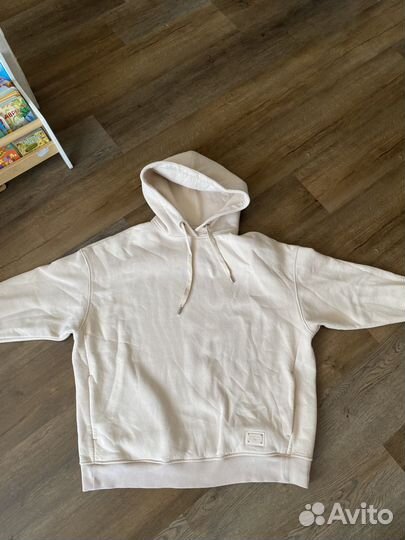 Худи женское оверсайз беж