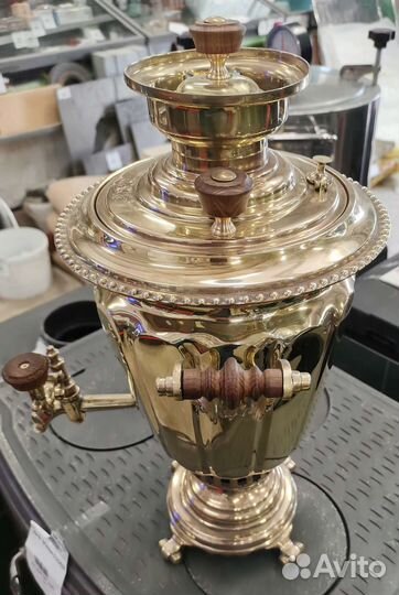 Самовар на дровах, Горьнин, до 1917, реставрация