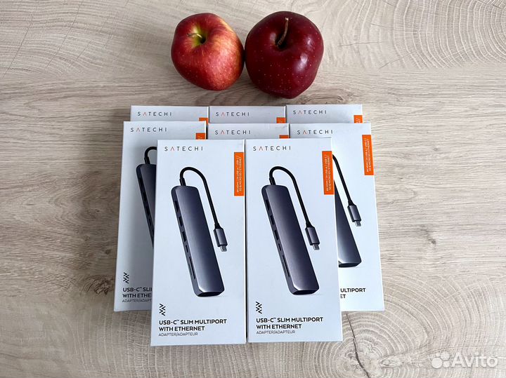 Адаптер Satechi Type-C Slim Multiport Adapter
