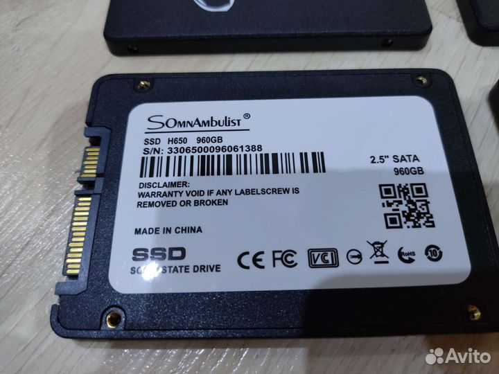 Жесткий диск SSD 128-1000Gb