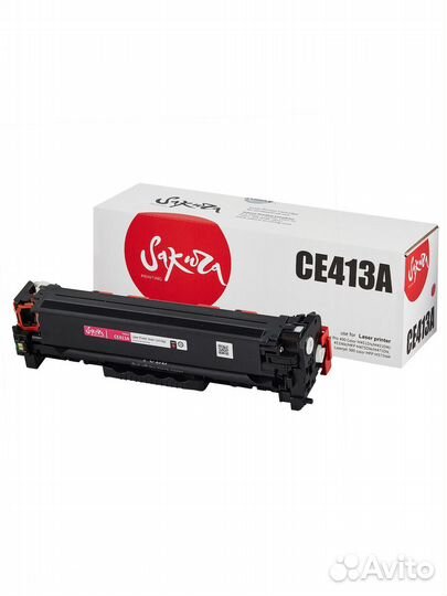 Картридж CE413A для HP, sakura