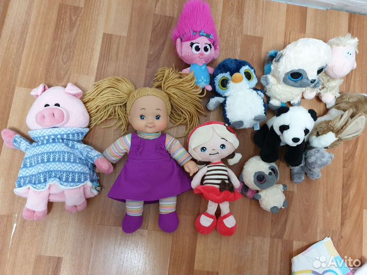 Большой пакет игрушек