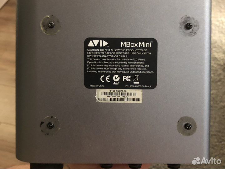 Внешняя звуковая карта Avid Mbox 3 Mini