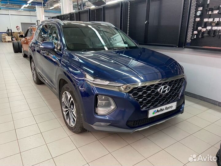 Hyundai Santa Fe 2.2 AT, 2019, 230 305 км