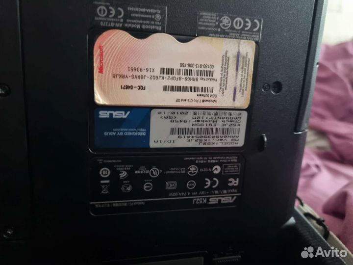 Ноутбук Asus k52j