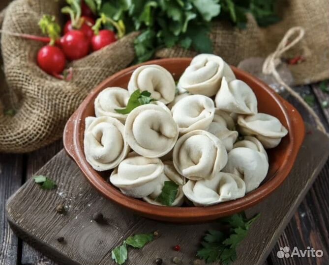 Вкусные домашние пельмени ручной лепки