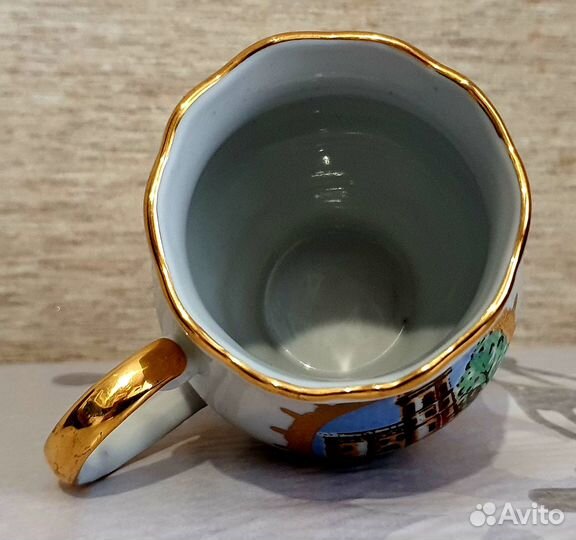 Чашка кофейная с пейзажем города