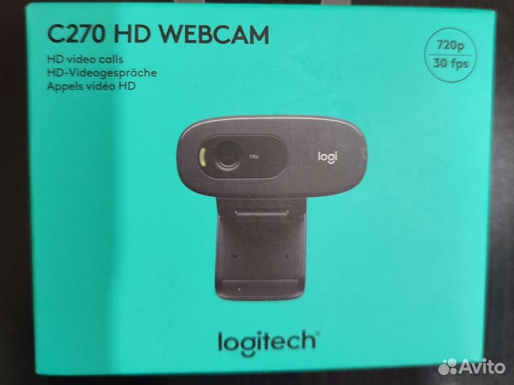 Веб камера Logitech c270 HD