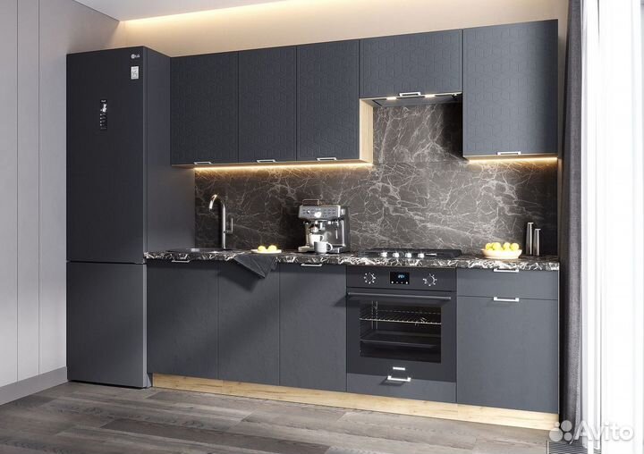 Кухня Кассия бюджетная модульная, любой размер