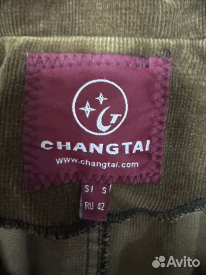 Вельветовый жакет 42