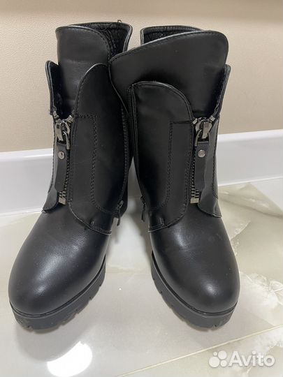 Сапоги зима 38