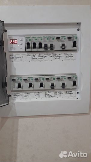 Услуги электрика электромонтажные работы электрик