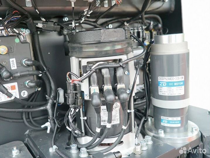 Самоходный штабелер PS16CB Duplex mast (Литий 200 Ач, EPS, Platform and Guardial Rail, В-3000)