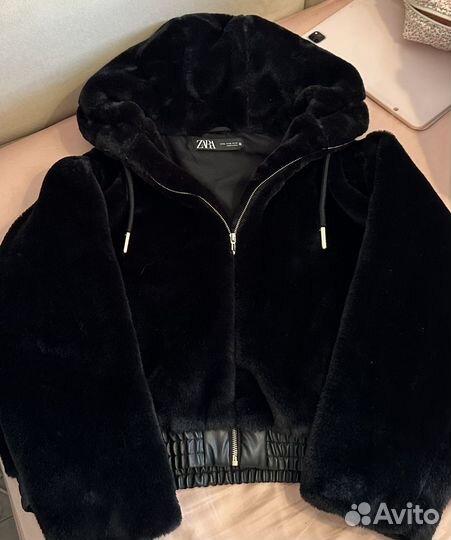 Бомбер шуба Zara оригинал новая