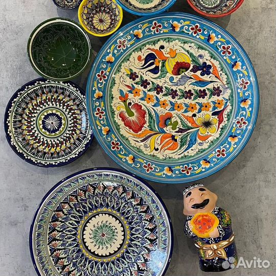 Восточная посуда риштан керамика