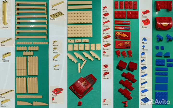 Lego Cars 8639 Побег из Большого Бентли