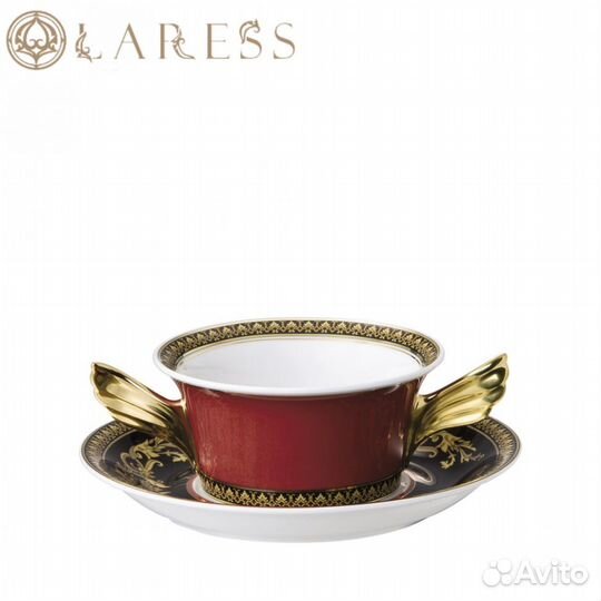 Чаша суповая versace Rosenthal Medusa оригинал