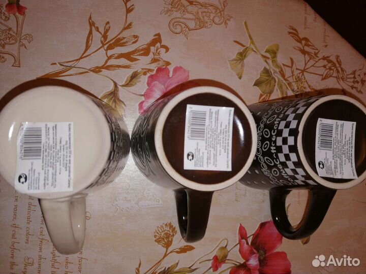 Кружки новые керамические 300 мл