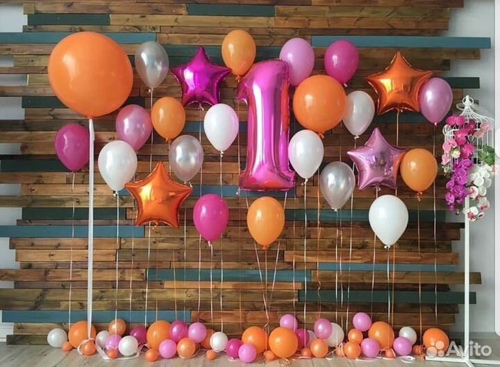 Воздушные шары с гелием, открытие магазинов