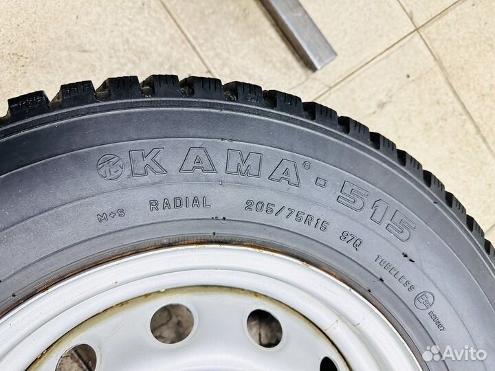 Колесо на Ниву 205 75 15R зимние -зима 1шт