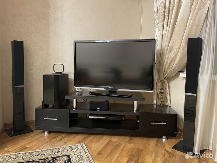 Телевизор philips, подставка под TV, караоке