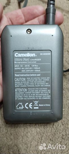 Зарядное устройство camelion для батареек