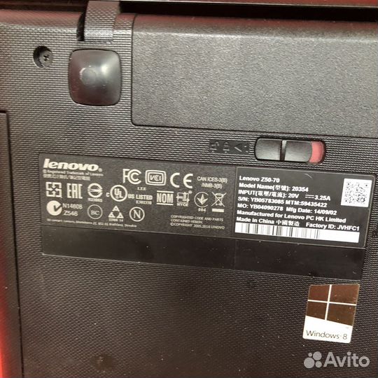 Ноутбук lenovo z50-70 (8903)