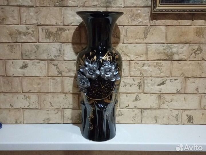 Ваза напольная большая керамическая