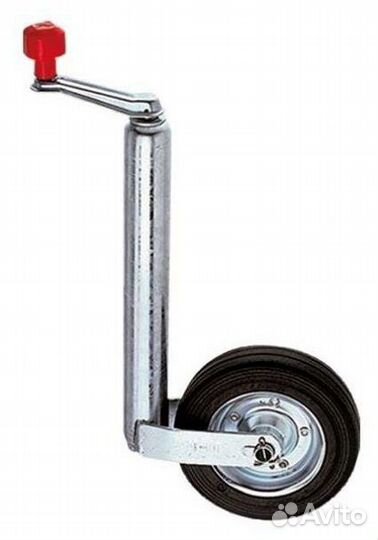 Опорное подкатное колесо для прицепа с хомутом