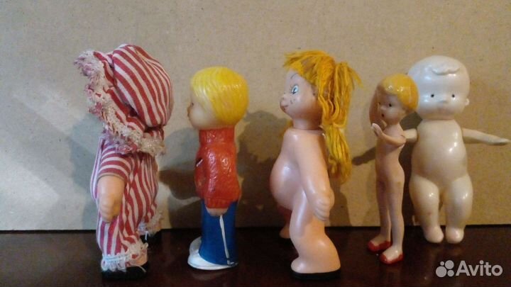 Маленькие куклы, пупсы СССР, цена за всех кукол