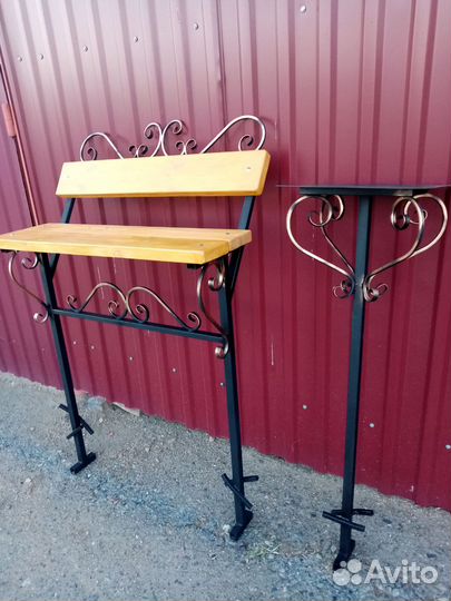 Изготовление оградок столиков, лавки