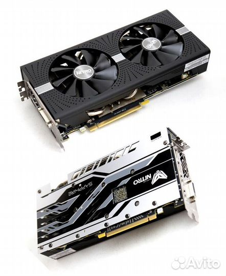 Видеокарта rx570 4gb sapphire nitro +