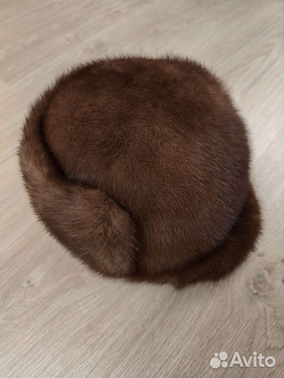 Норковая шапка мужская новая