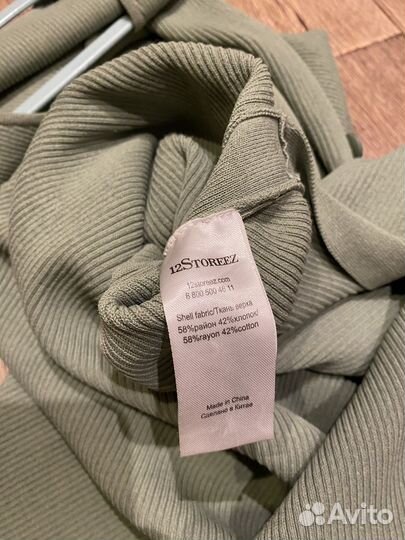 Платье сарафан 12 storeez р M/46 хлопок