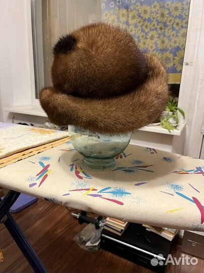 Шапка норковая женская